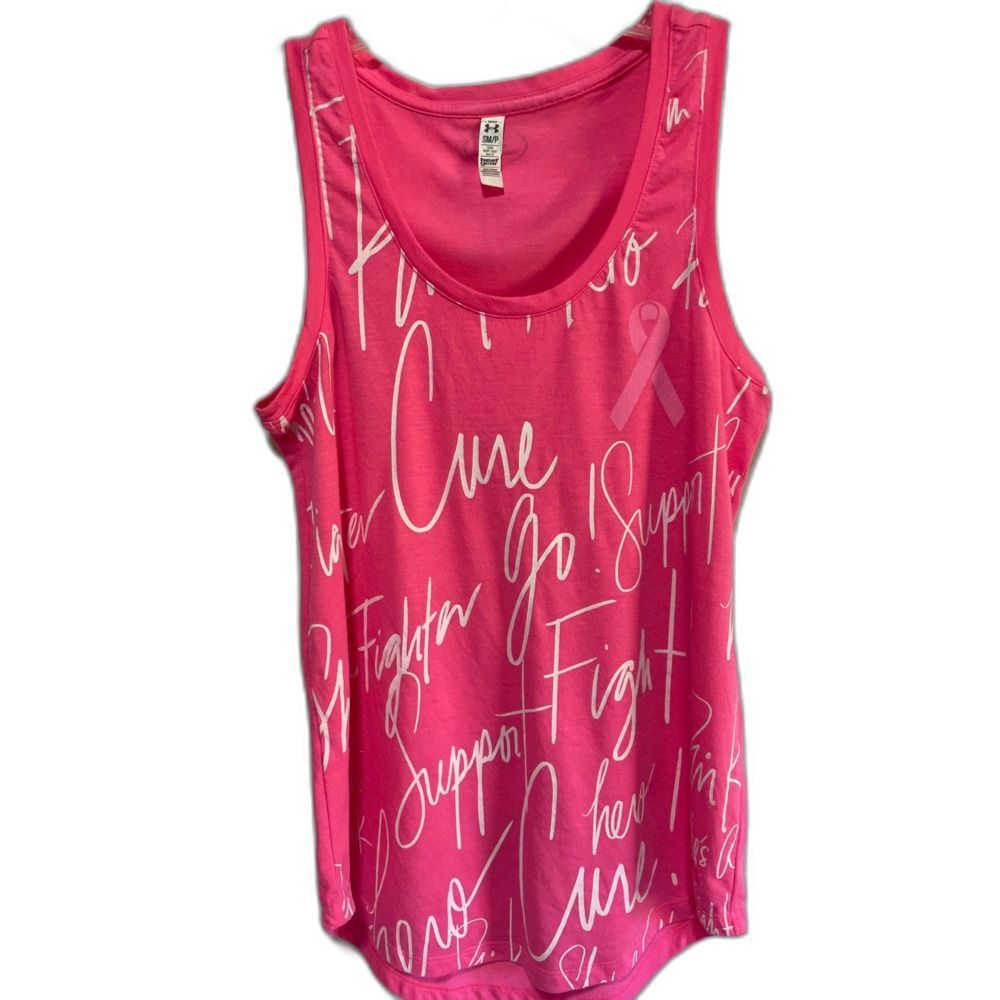 Under Armour Breast Cancer Awareness Tank  Size Small